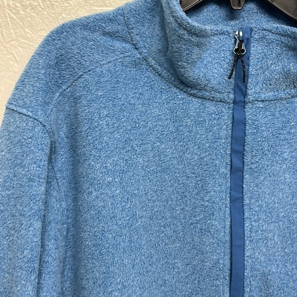 Men's Microfleece Pullover Sweatshirt - All In Motion™ Blue Size L - Picture 2 of 7